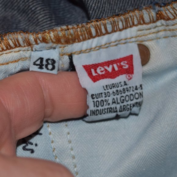 Levi’s Premium Denim Mini Skirt size Large - Picture 9 of 11